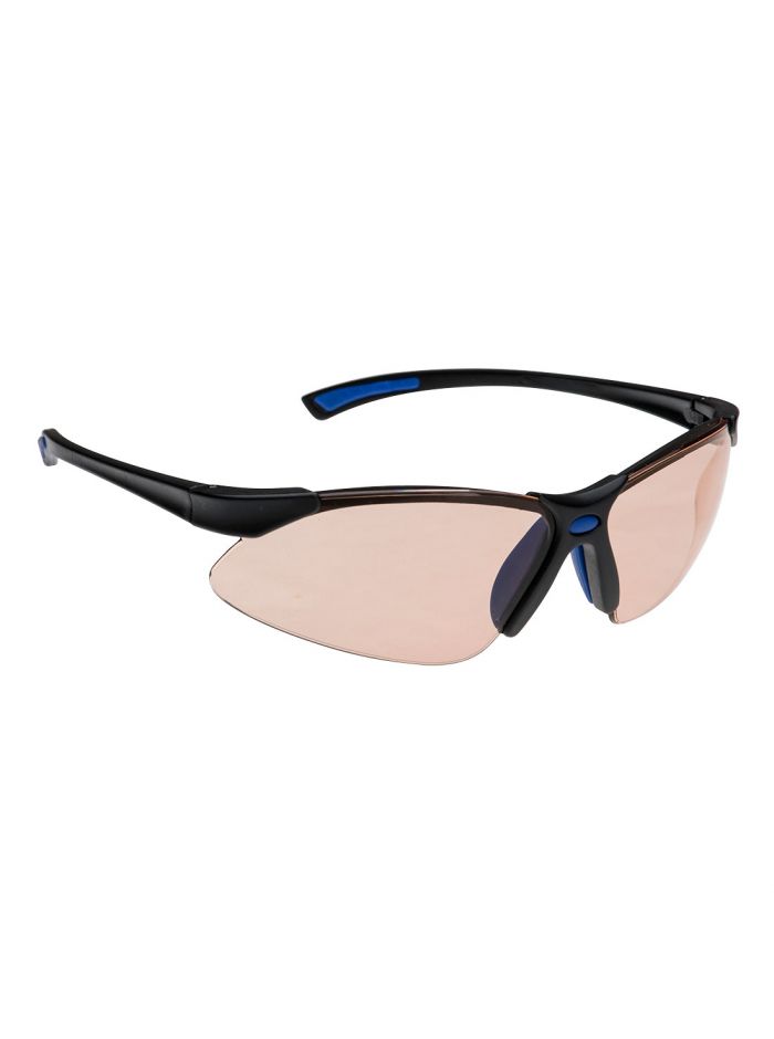 Blue Light Blocker Safety Glasses, , R, Brown
