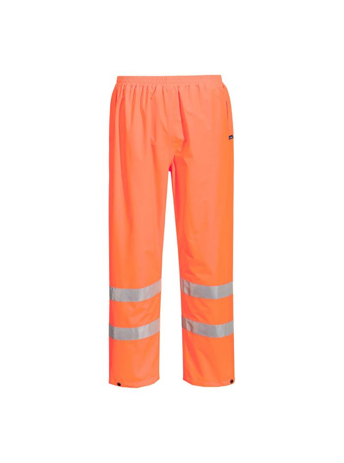 Hi-Vis Lightweight Packable Trousers, 4XL, R, Orange