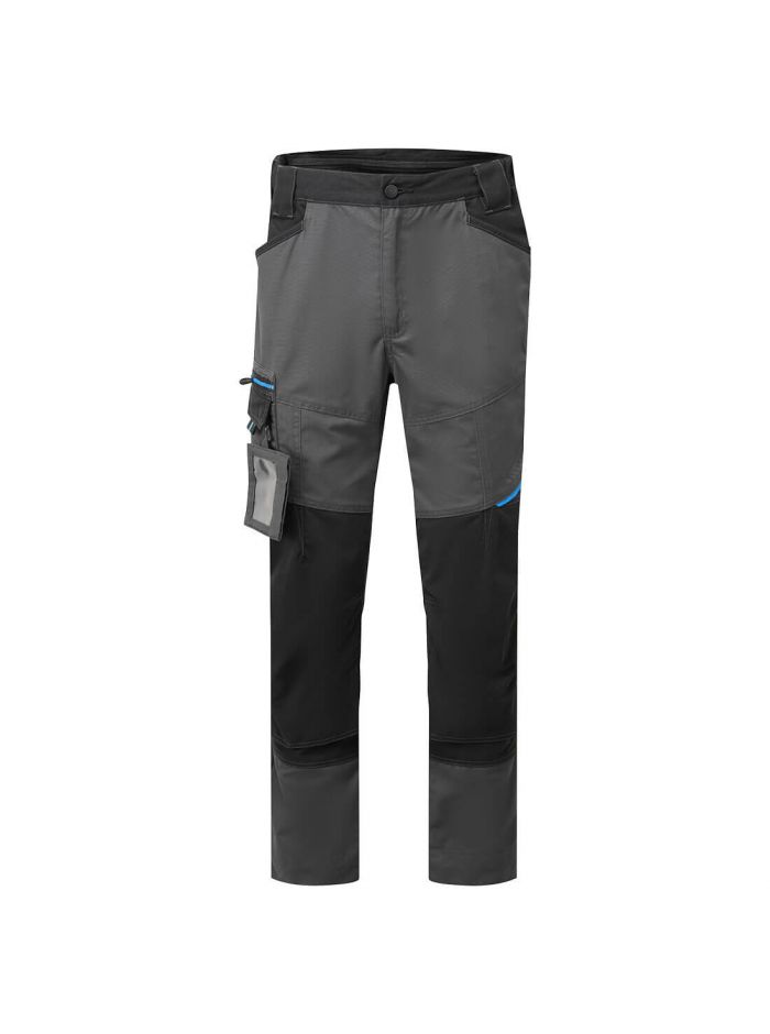 WX3 Slim Fit Work Trousers, 28, R, Metal Grey