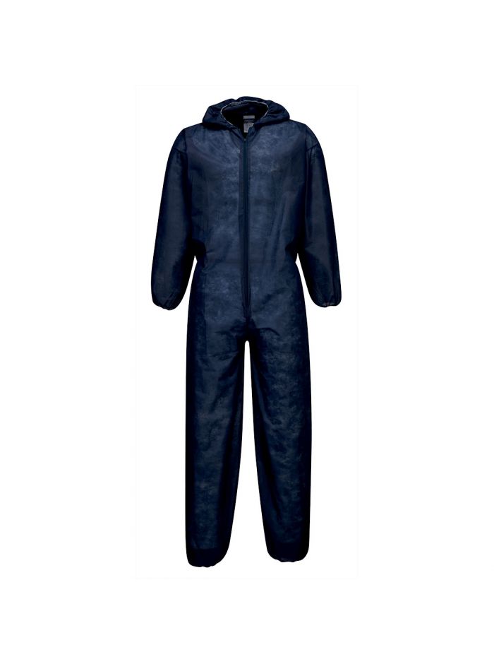 Coverall PP 40g (Pk120), L, R, Navy