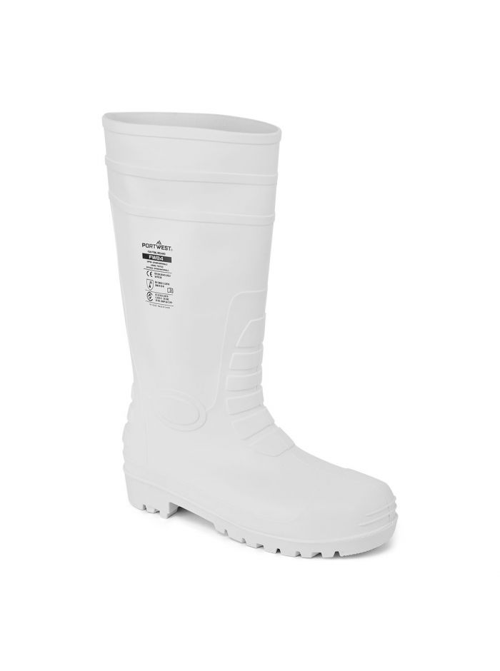 Steel PVC Food Wellington S4 FO , 36, R, White